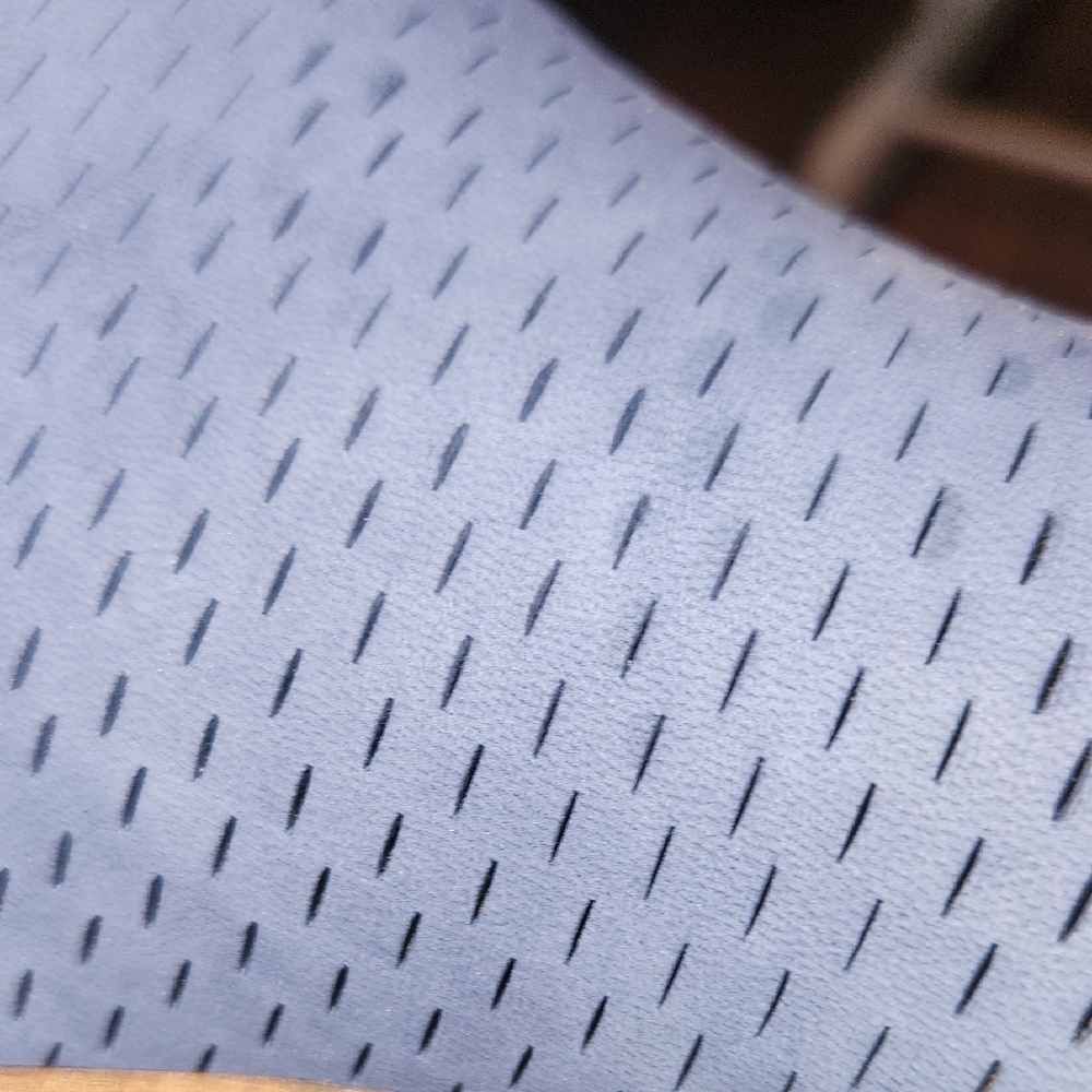 Lucky Brand Blue Ankle Booties with Perforated Design - Picture 3 of 4